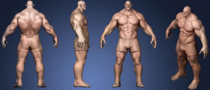 Muscular Man Base